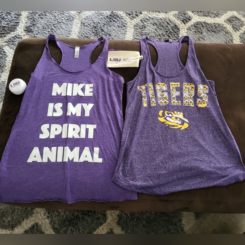 2 LSU women tanks M